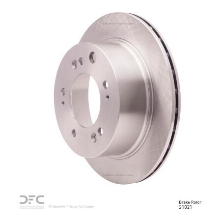 Dynamic Friction Co Disc Brake Rotor - 600-21021 600-21021